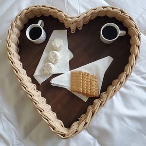 Heart Shaped Vintage Basket